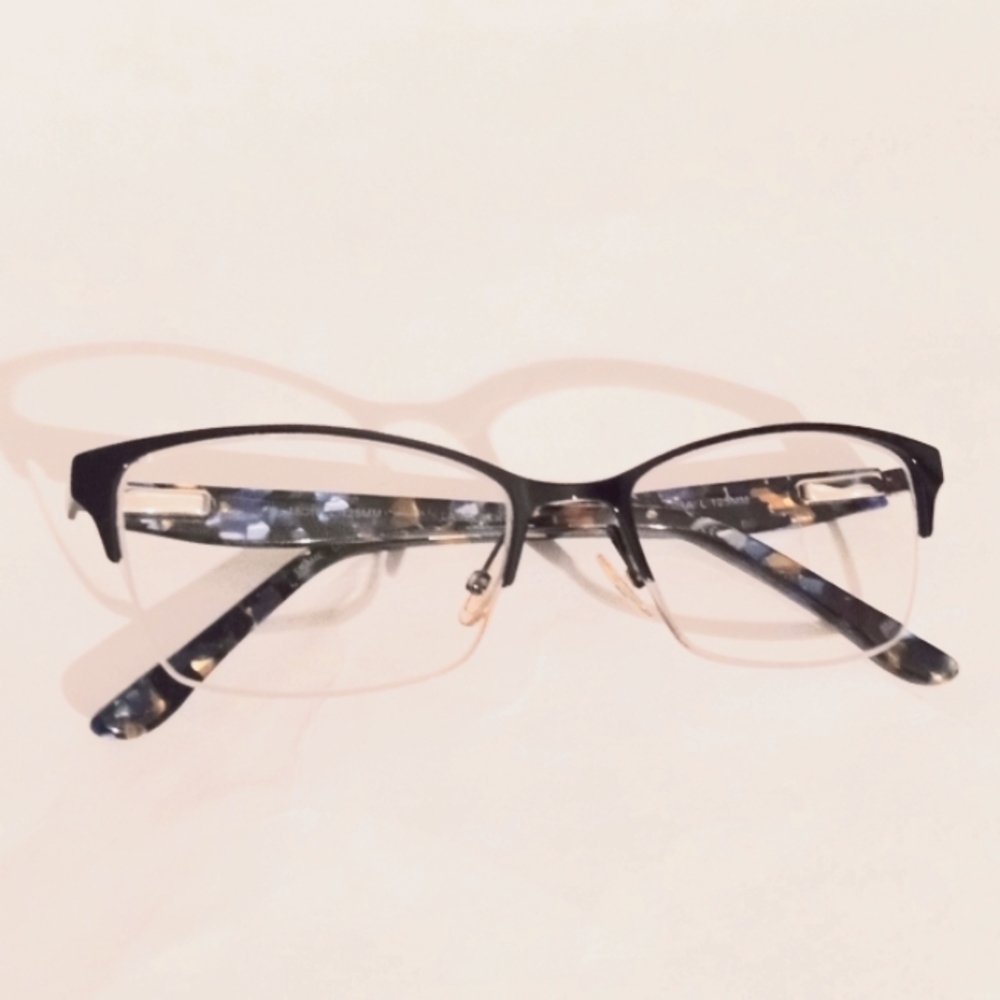 BCBG Girl's Halfrime Eyeglass Frame